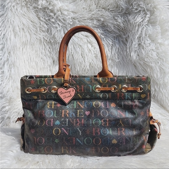 Dooney & Bourke Handbags - Dooney & Bourke Original Monogram HandBag vintage